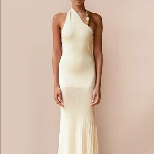 Azulu "Liatris" Maxi Dress in Ivory (NWT)